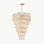 Amadeo Prismatic Array Grand Glass Chandelier 36"