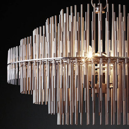 Emile Gradient Spire Round Chandelier 32"