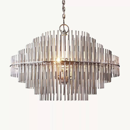 Emile Gradient Spire Round Chandelier 42"