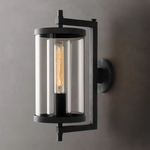 Devaux Faceted Wrapped Round Wall Sconce