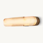 Halver Alabaster Panel Grand Wall Sconce