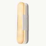 Halver Alabaster Panel Grand Wall Sconce