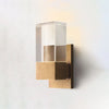Serra Plane Crystal Wall Sconce