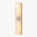 Reynard Stacked Alabaster Double Wall Sconce