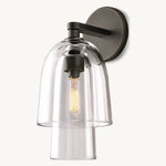 Blom Layered Glass Flute Wall Sconce