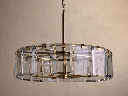 Amaya Delicate Crystal Round Chandelier
