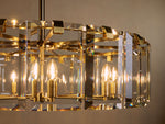 Amaya Delicate Crystal Round Chandelier