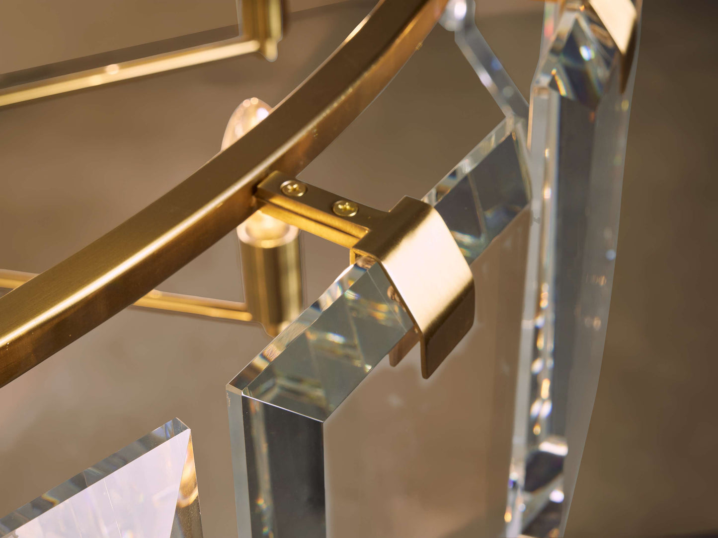 Amaya Delicate Crystal Round Chandelier