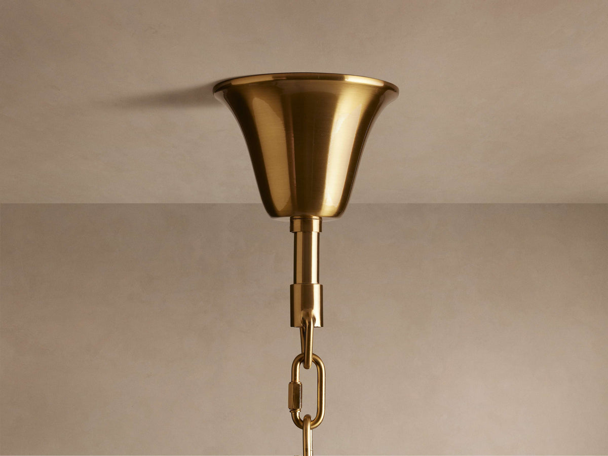 Amaya Delicate Crystal Round Chandelier