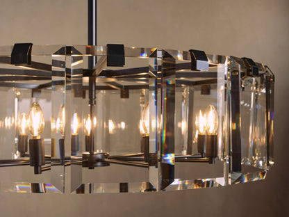Amaya Delicate Crystal Round Chandelier