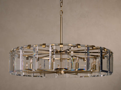 Amaya Delicate Crystal Round Chandelier