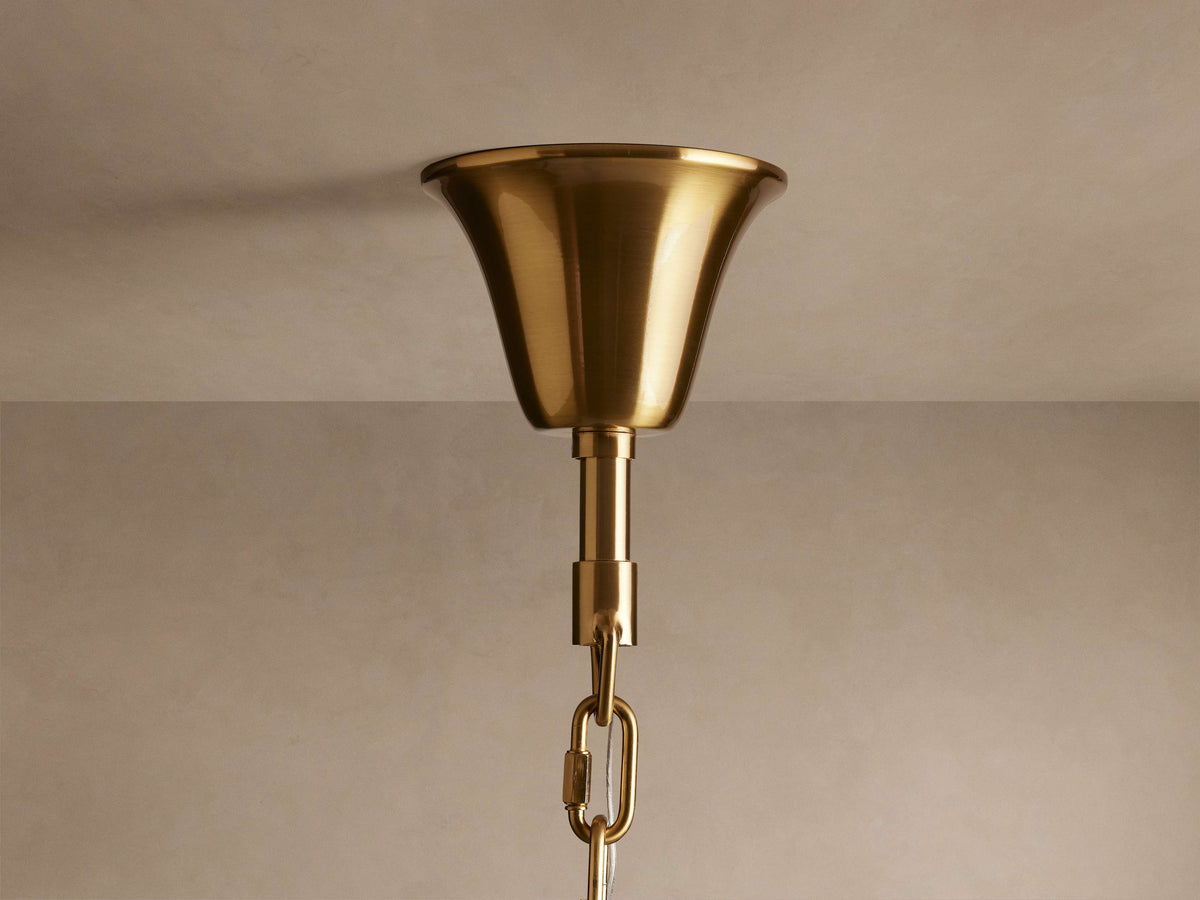 Amaya Delicate Crystal Round Chandelier