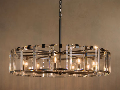 Amaya Delicate Crystal Round Chandelier
