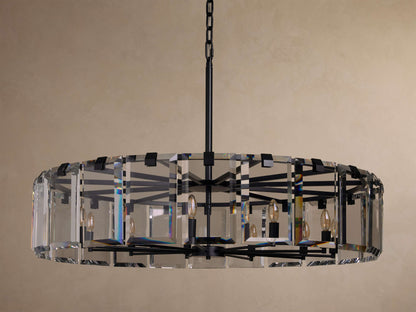Amaya Delicate Crystal Round Chandelier