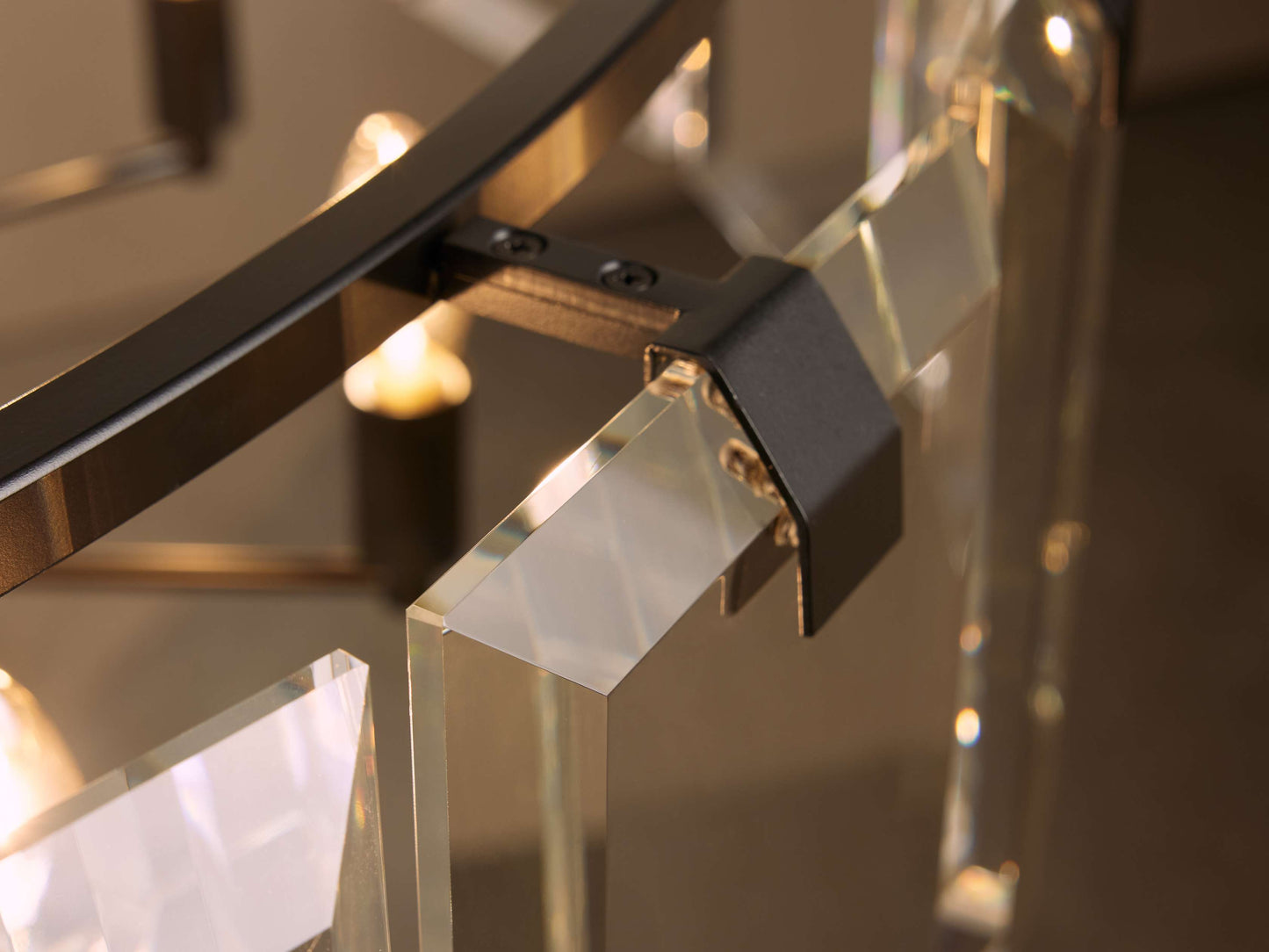 Amaya Delicate Crystal Round Chandelier