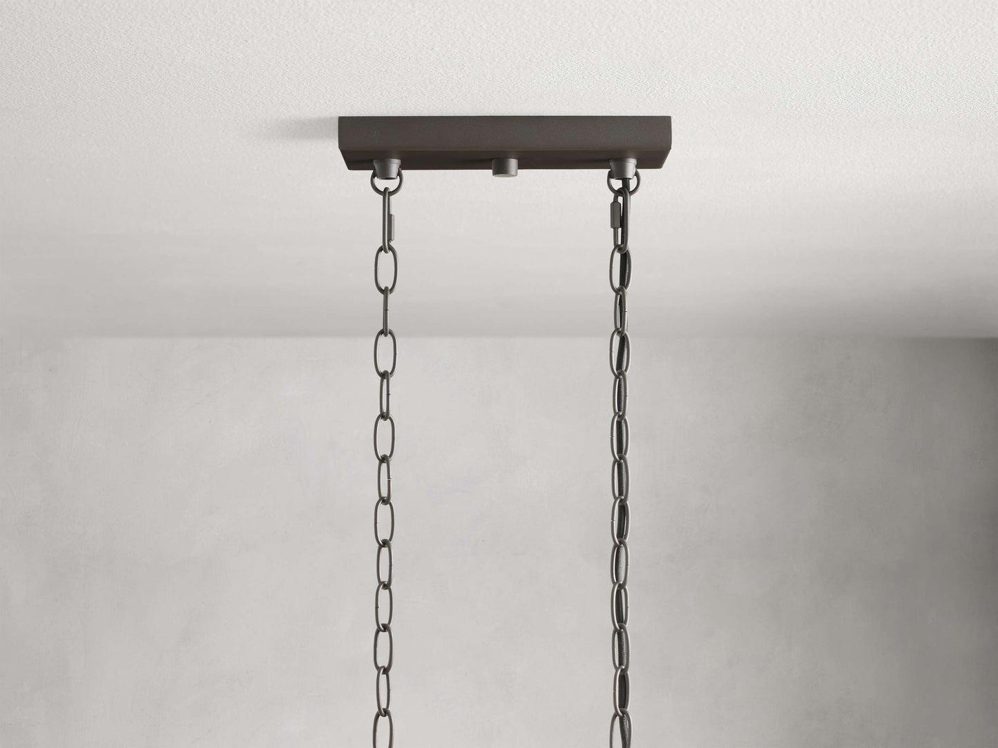 Andreas Modern Glass Linear Chandelier