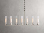 Andreas Modern Glass Linear Chandelier