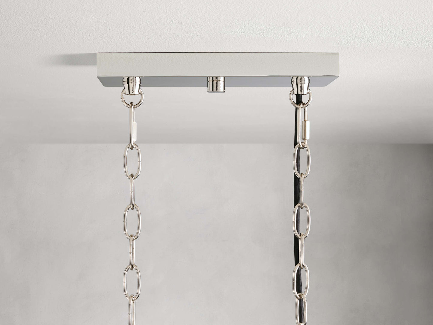Andreas Modern Glass Linear Chandelier
