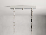 Andreas Modern Glass Linear Chandelier