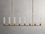 Andreas Modern Glass Linear Chandelier