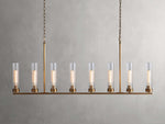 Andreas Modern Glass Linear Chandelier