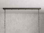 Andreas Modern Glass Linear Chandelier