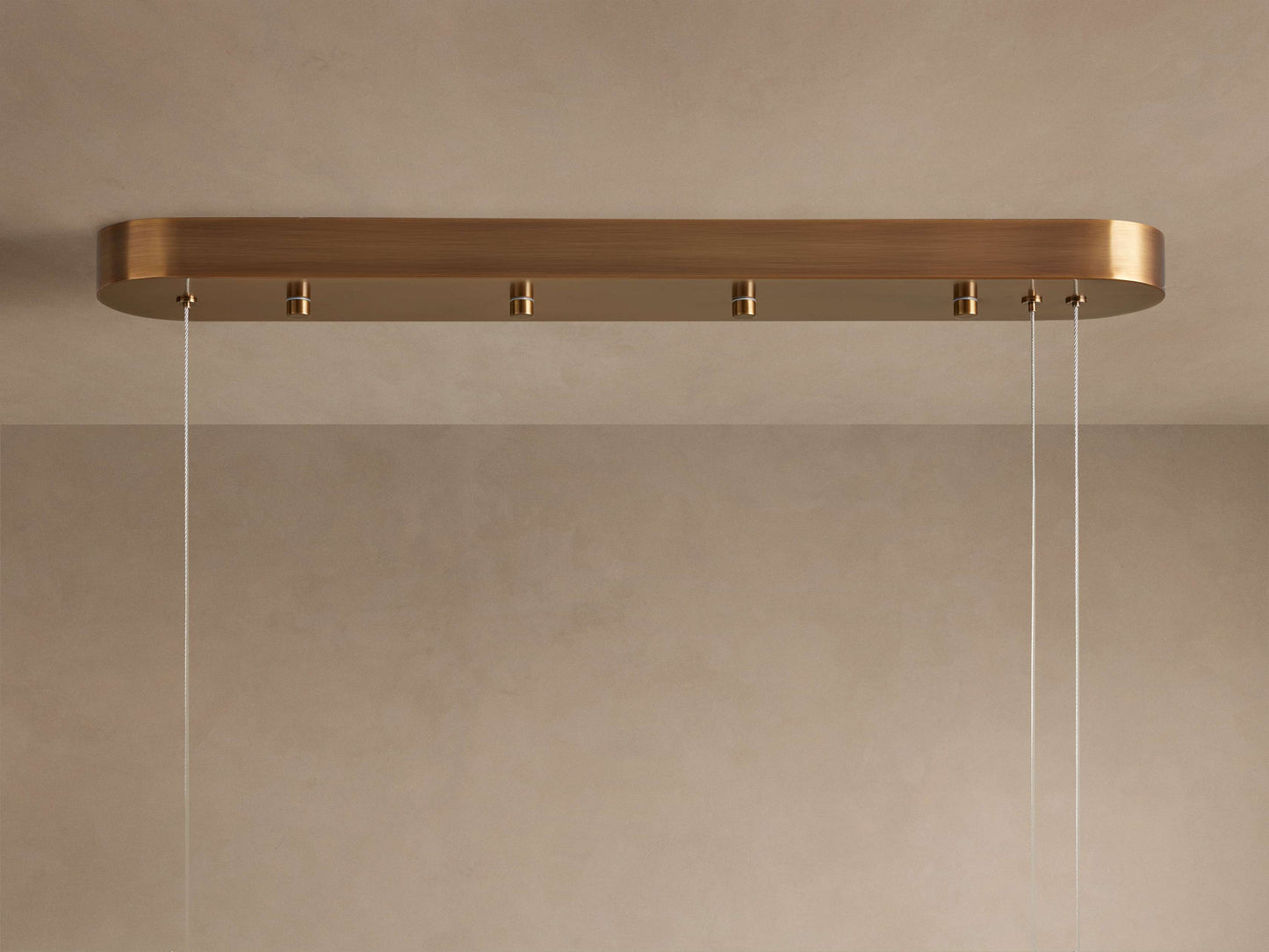 Halima Alabaster Veined Linear Chandelier