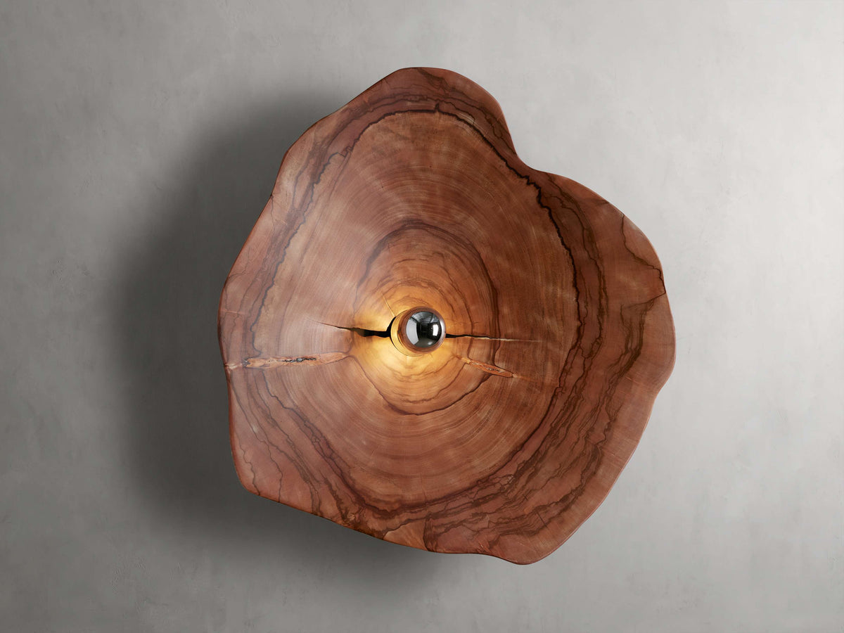 Arruga Natural Wood Pendant Light