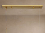 Kinney Sphere Flow Linear Chandelier