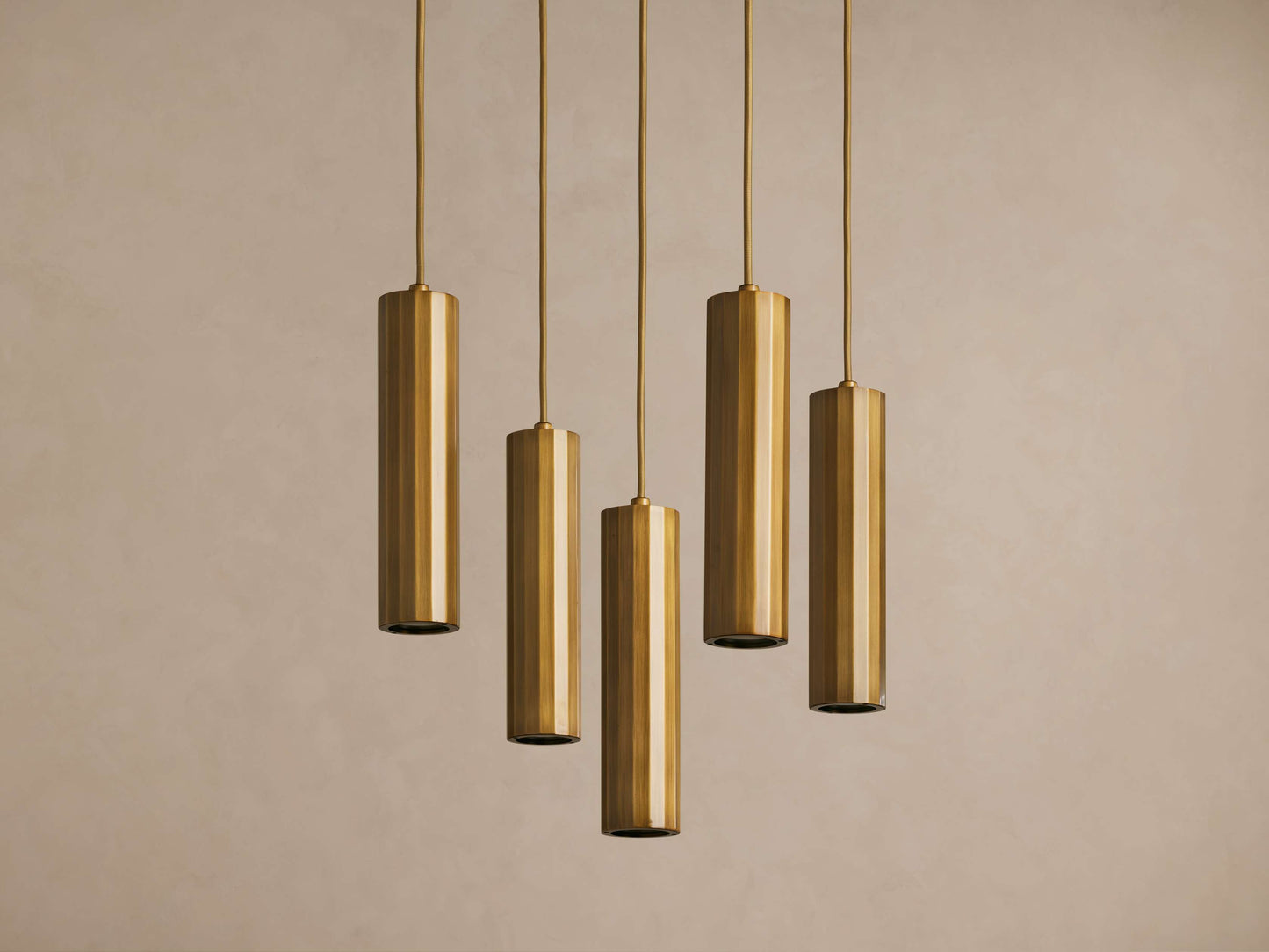 Matthie Faceted Diffused Cluster Chandelier