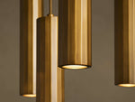 Matthie Faceted Diffused Cluster Chandelier