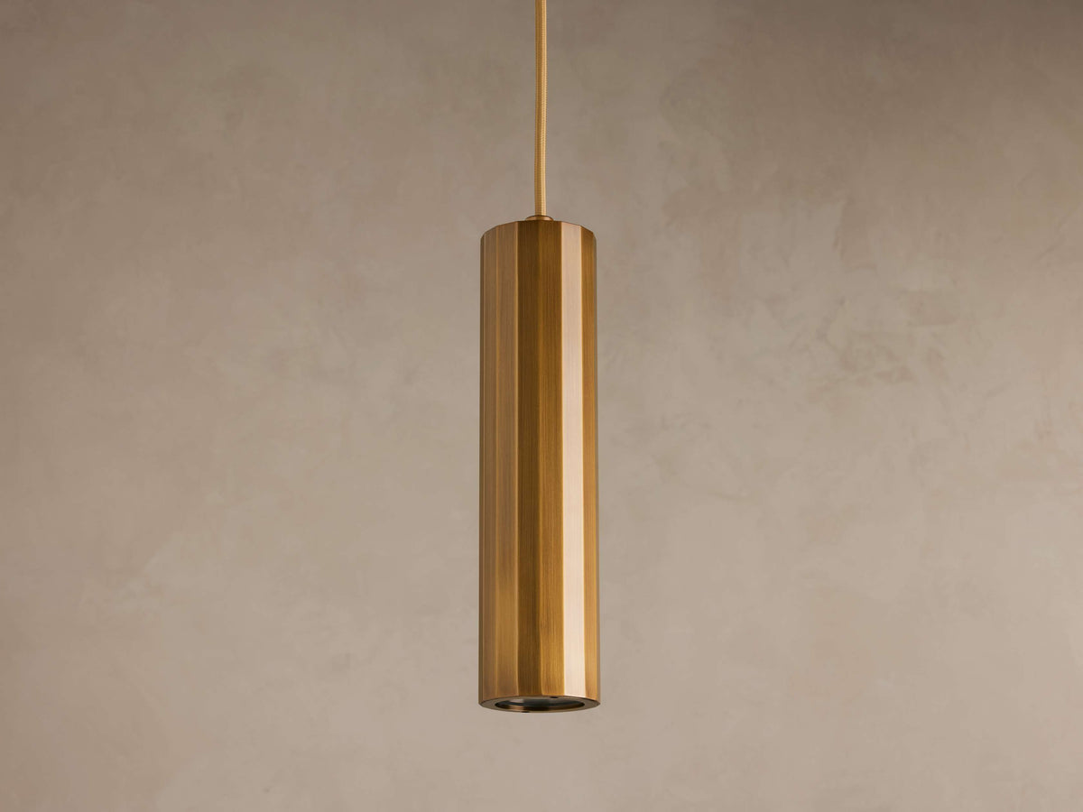 Matthie Faceted Diffused Pendant Light