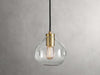 Organic Pebble Glass Pendant Light