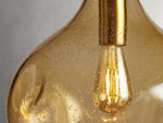 Organic Pebble Glass Pendant Light