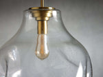 Organic Pebble Glass Pendant Light