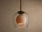 Romy Porcelain Glow Pendant Light