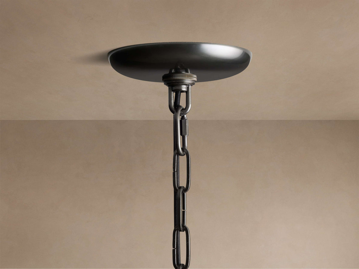 Ghiaccio Textured Glass Pendant Light