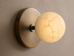 Girouette Alabaster Vein Wall Sconce