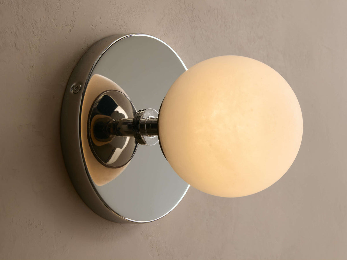 Girouette Alabaster Vein Wall Sconce