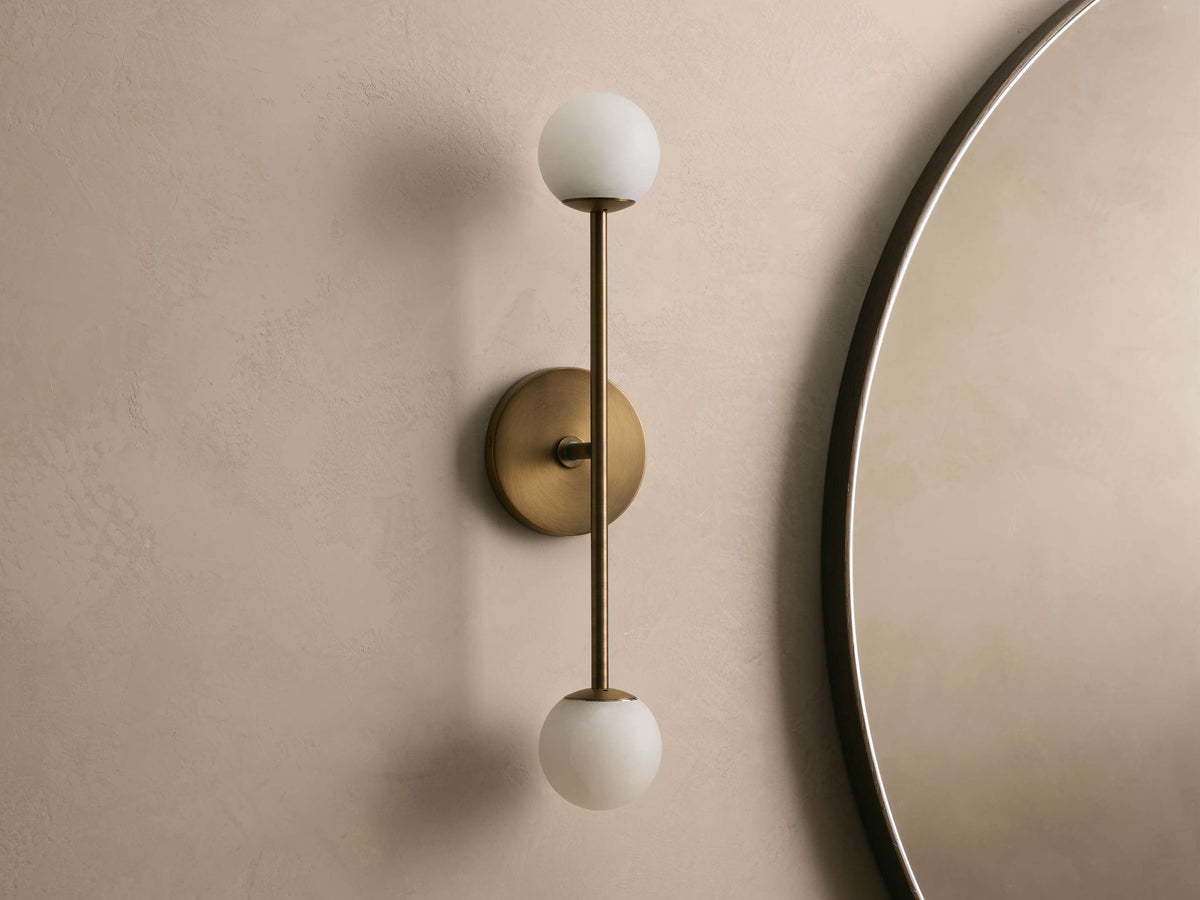 Girouette Alabaster Vein Wall Sconce