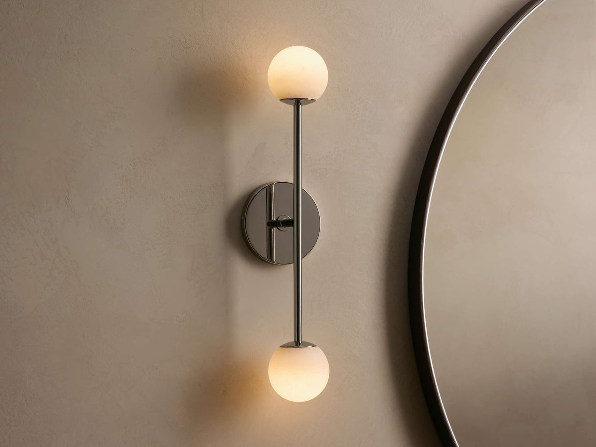 Girouette Alabaster Vein Wall Sconce