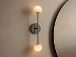 Girouette Alabaster Vein Wall Sconce