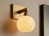 Arica Handcrafted Alabaster Wall Sconce