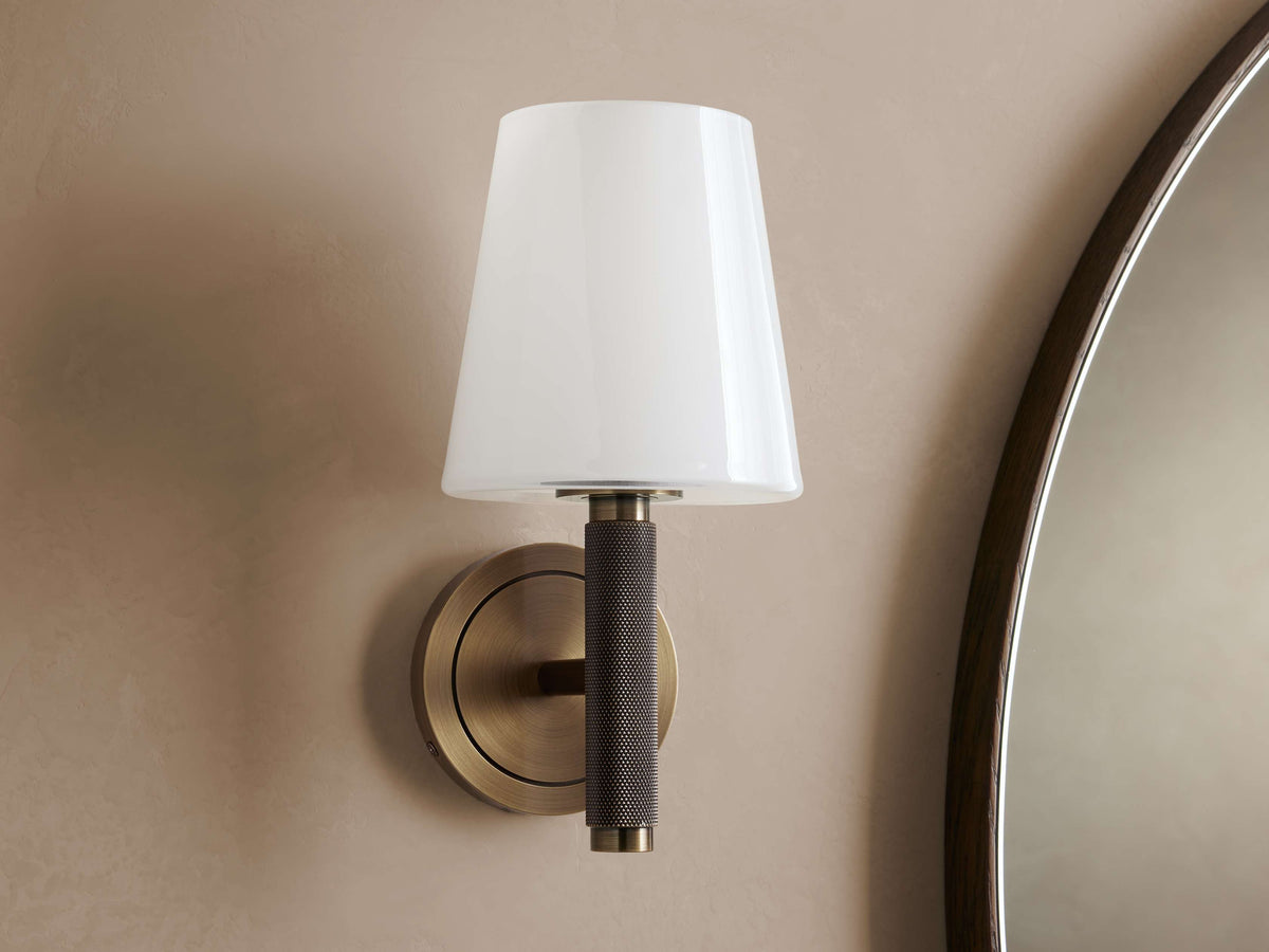 Monroe Hushed Shine Wall Sconce