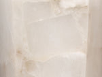 Solmera Alabaster Hexagonal Wall Sconce