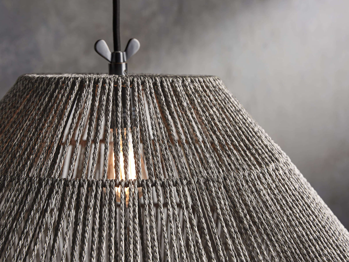 Pacifica Woven Rope Pendant Light
