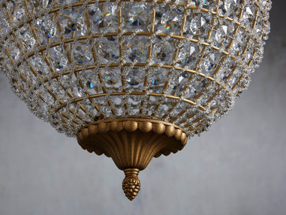 Poppy Luxury Crystal Sphere Chandelier