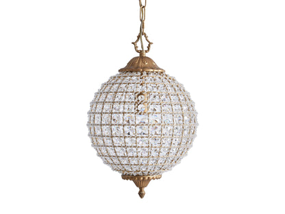 Poppy Luxury Crystal Sphere Chandelier