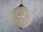 Poppy Luxury Crystal Sphere Chandelier