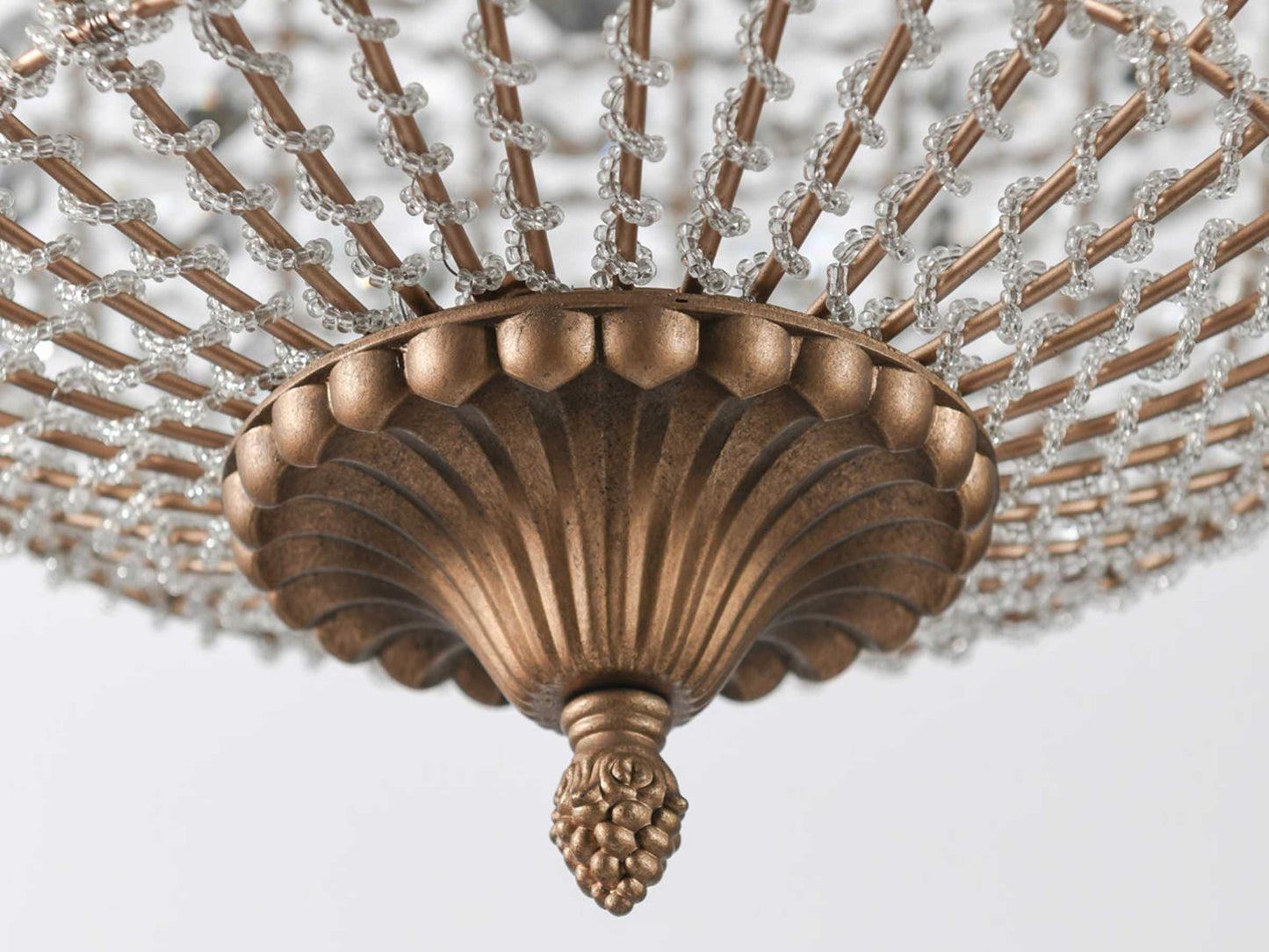 Poppy Luxury Crystal Sphere Chandelier